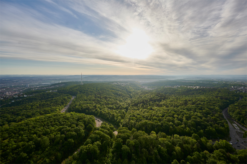 Aussicht von der Plattform