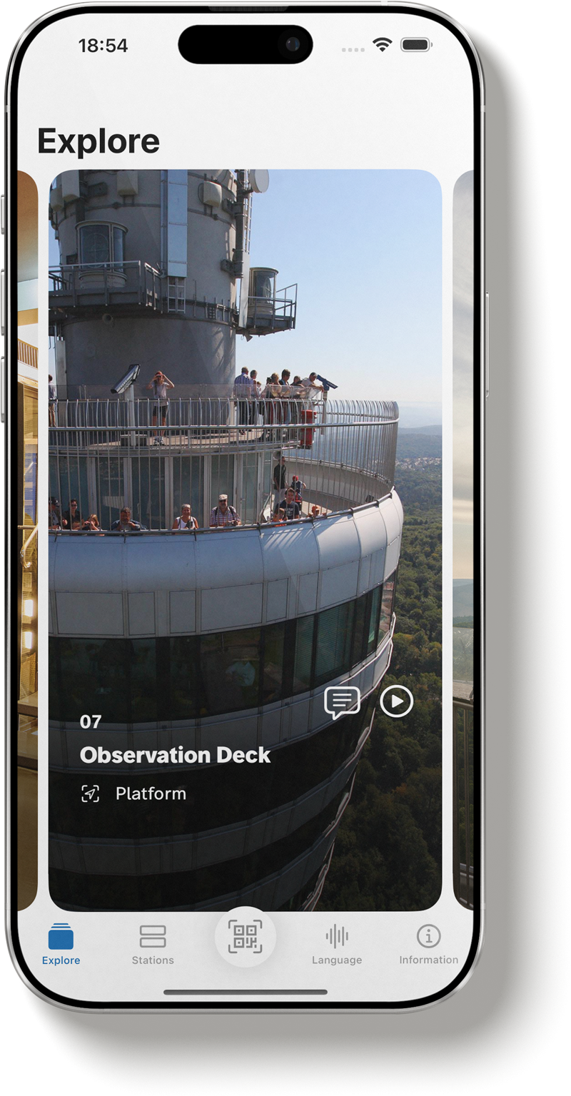 View of the Television Tower Stuttgart App